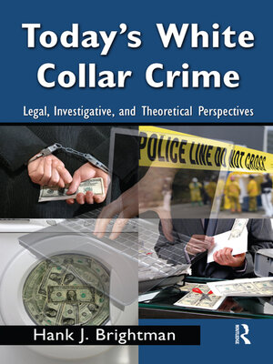 cover image of Today's White Collar Crime
